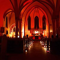 Kirche Dorchheim von innen